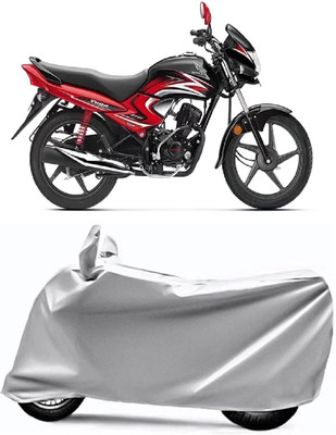 V VINTON Two Wheeler Cover for Honda(Dream Yuga, Grey)