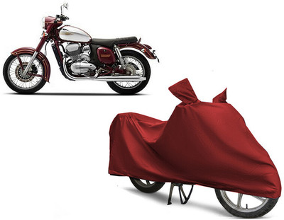 EGAL Waterproof Two Wheeler Cover for JAWA(BS6, Maroon)