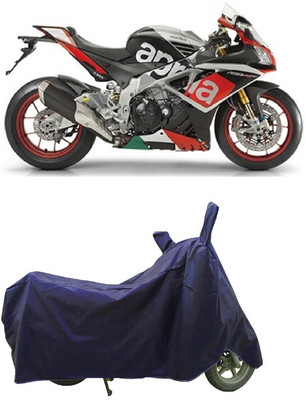 Coxtor Waterproof Two Wheeler Cover for Aprilia(RSV4, Blue)