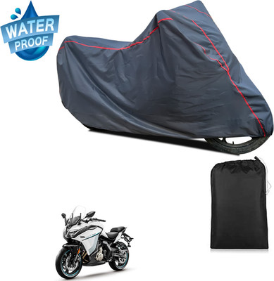 PAGORA Waterproof Two Wheeler Cover for CFMoto(650GT, Grey)