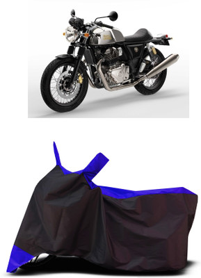 VESMEI Two Wheeler Cover for Royal Enfield(650GT, Blue)