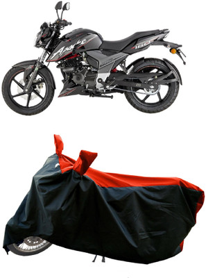 AESTRYD Two Wheeler Cover for TVS(Apache RTR 160 4V, Red)