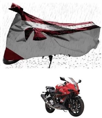 MISSION COLLECTION Waterproof Two Wheeler Cover for Hyosung(GT650R, Silver)