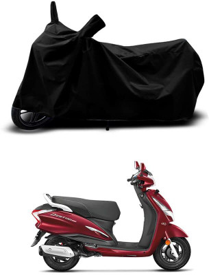 KEDIT Two Wheeler Cover for Hero(MotoCorp Destini 125, Black)
