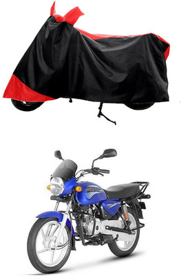 GROFATIK Two Wheeler Cover for Bajaj(Boxer BM 150, Red)