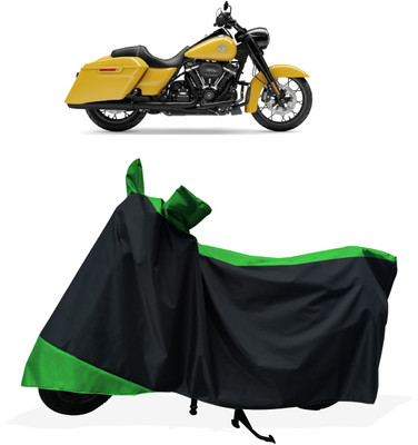 Tricway Two Wheeler Cover for Harley Davidson(Road King, Multicolor)