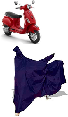 Amexride Two Wheeler Cover for Piaggio(Vespa LX 125, Blue)