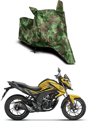 Furious3D Two Wheeler Cover for Honda(CB Hornet 160R, Multicolor)