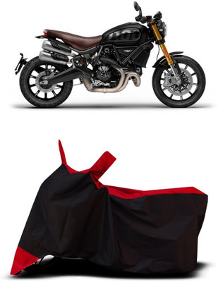 VESMEI Two Wheeler Cover for Ducati(Scrambler 1100, Red)