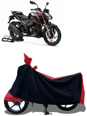 KEDIT Two Wheeler Cover for TVS(Apache, Red)