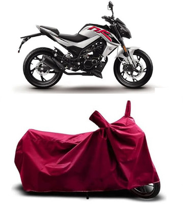 Coxtor Waterproof Two Wheeler Cover for CFMoto(150NK BS6, Maroon)