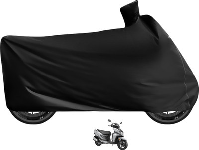Caronix Waterproof Two Wheeler Cover for Honda(Dio, Black)