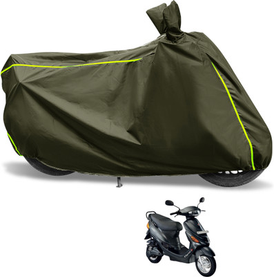 Euro Care Waterproof Two Wheeler Cover for Hero(E Sprint, Green)