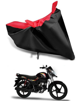 KEDIT Two Wheeler Cover for Mahindra(Pantero, Red, Black)