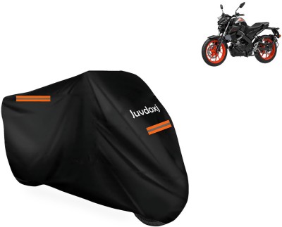 Juvdoxj Waterproof Two Wheeler Cover for Yamaha(MT 15, Black)