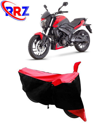 RRZ Waterproof Two Wheeler Cover for Bajaj(Dominar 250, Black, Red)