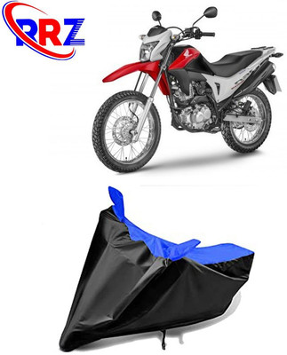 RRZ Waterproof Two Wheeler Cover for Honda(NXR 160, Black, Blue)