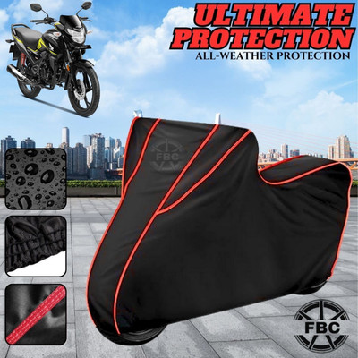FBC Waterproof Two Wheeler Cover for Honda(SP 125, Black)