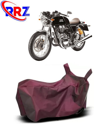 RRZ Waterproof Two Wheeler Cover for Royal Enfield(Continental GT 650, Maroon)