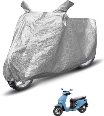 MOCKHE Waterproof Two Wheeler Cover for Honda(Activa, Silver)