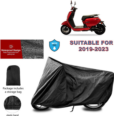 CODOKI Waterproof Two Wheeler Cover for Okinawa(Lite, Black)
