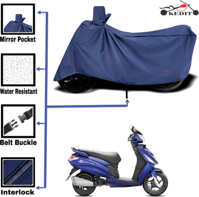 AASHTIK MART Two Wheeler Cover for Hero(Maestro Edge, Blue)