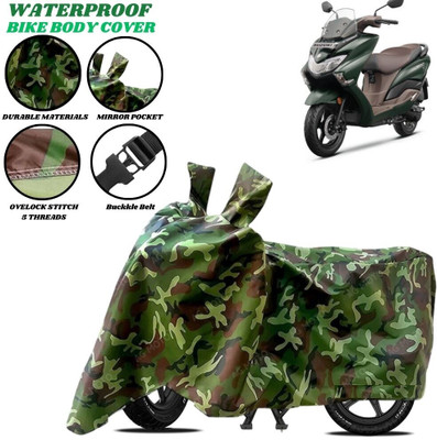 SRP PRODUCT Waterproof Two Wheeler Cover for Suzuki(Burgman Street, Green)