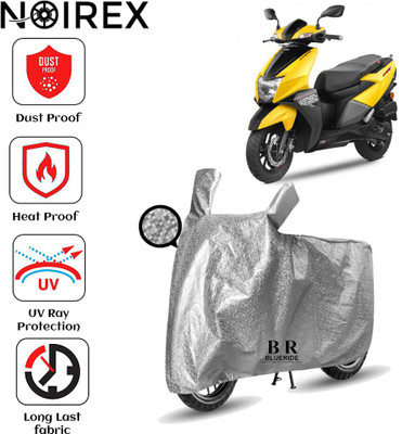 NOIREX Two Wheeler Cover for TVS(NTORQ, Black)