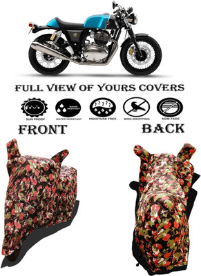 Amexride Two Wheeler Cover for Royal Enfield(Continental GT, Multicolor)