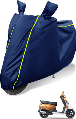 MOCKHE Waterproof Two Wheeler Cover for Mahindra(Gusto, Blue)