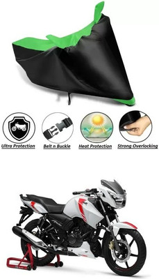Best Buy Collection Waterproof Two Wheeler Cover for TVS(Apache RTR 160 4V, Green)