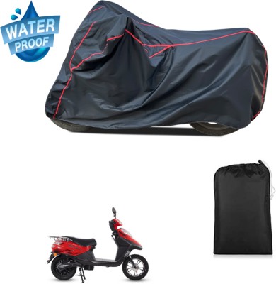 PAGORA Waterproof Two Wheeler Cover for Hero(Electric Flash BS6, Black)