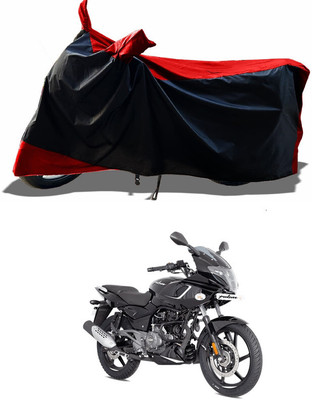 AESTRYD Two Wheeler Cover for Bajaj(Pulsar 180F, Red)