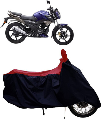 KEDIT Two Wheeler Cover for TVS(Raider, Red, Black)