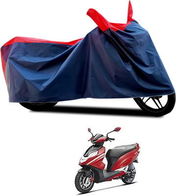 CODOKI Waterproof Two Wheeler Cover for Hero(Dare, Black, Red)