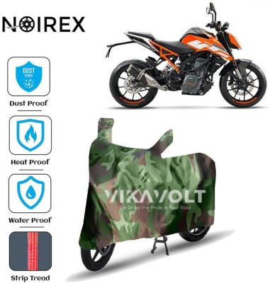 NOIREX Waterproof Two Wheeler Cover for KTM(250 Duke, Green)