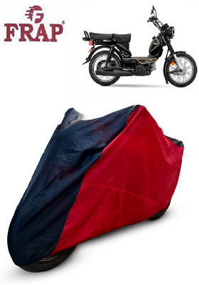 Frap Two Wheeler Cover for TVS(Heavy Duty Super XL, Red, Black)