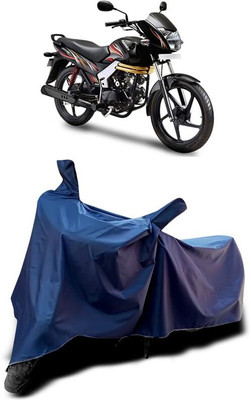 AASHTIK MART Two Wheeler Cover for Mahindra(Centuro, Blue)