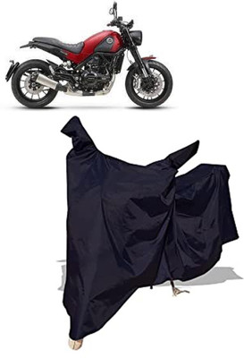 Amexride Two Wheeler Cover for Benelli(Leoncino, Black)