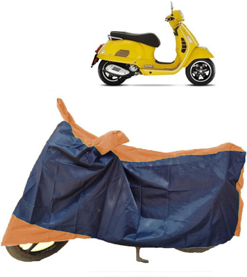 Autoprime Two Wheeler Cover for Vespa(GTS Super 125 BS6, Multicolor)