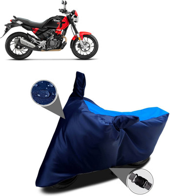 AutoGalaxy Waterproof Two Wheeler Cover for Hero(Xpulse 200T, Blue)