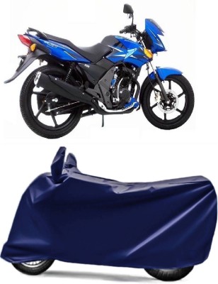 Swarish Two Wheeler Cover for TVS(Flame, Blue)