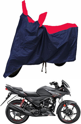 MMSSTAR Waterproof Two Wheeler Cover for Hero(Ignitor, Red, Blue)