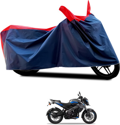 CODOKI Waterproof Two Wheeler Cover for Bajaj(Pulsar 200NS FI, Black, Red)