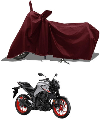 DeepShakshi AUTOMOTIVE Waterproof Two Wheeler Cover for Yamaha(XSR155, Maroon)