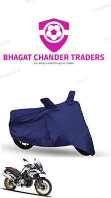 bhagat chander traders Waterproof Two Wheeler Cover for BMW(F 850 GS, Blue)