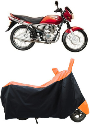 Coxtor Waterproof Two Wheeler Cover for Bajaj(Wind 125, Orange)
