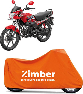 AutoRash Two Wheeler Cover for Hero(Passion Pro, Orange)