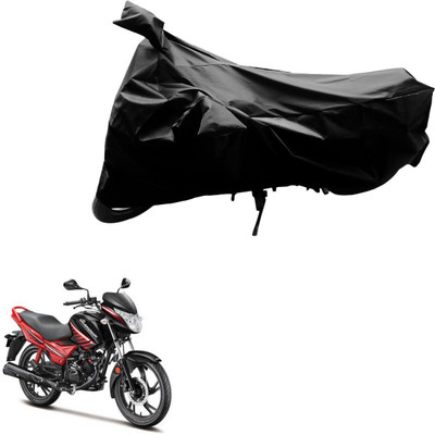 CoverXpert Two Wheeler Cover for Hero(Glamour, Black)