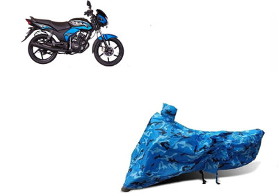 Anlopeproducts Waterproof Two Wheeler Cover for TVS(Max 4R, Blue)